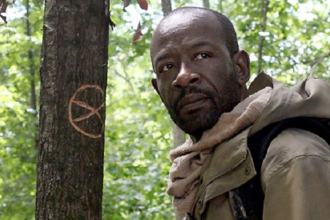 Lennie James as Morgan on The Walking Dead.